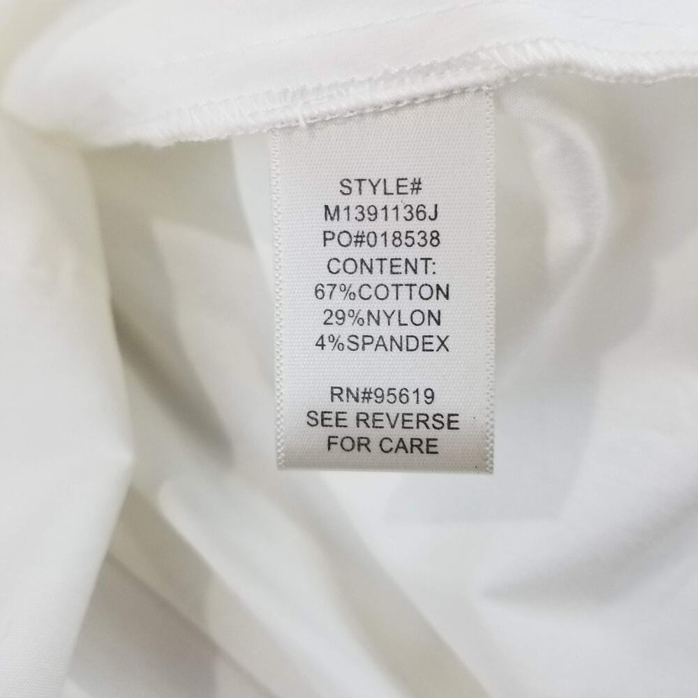 JohnPaulRichard Shirt Womens XL Pleated Button Front Pocket Long Sleeve Top - Picture 5 of 10